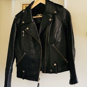 Leather jacket